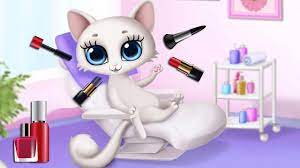 pet makeup game for kids kitty meow
