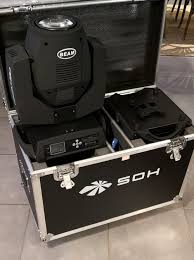 flight case for 2 moving heads beam