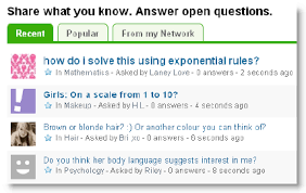 questions in yahoo answers
