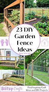 23 durable diy garden fence ideas to
