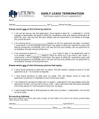 How To Write A Lease Termination Letter Tenant Sample Collection Of