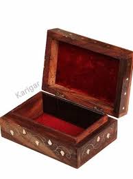 multicolor wooden makeup box