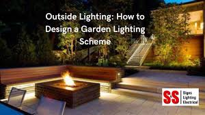 How To Design A Garden Lighting Scheme