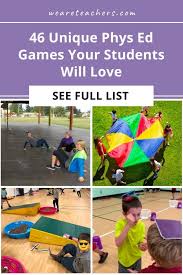 46 elementary pe games your students