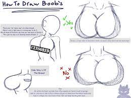 How to Draw Female Breast. by TheAwesomeFoxGuy -- Fur Affinity [dot] net