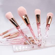 12 pcs clic crystal makeup brushes丨