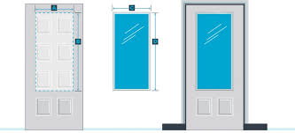 24 X 50 Door Glass Inserts For