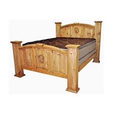 Horizon Homes Lone Star Rustic Bed With