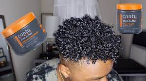 get curly hair for black men ft cantu