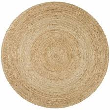 natural jute braided round rug exporter