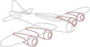 Add a circle at the tip of each cylinder. How To Draw World War Ii Planes In 7 Steps Howstuffworks