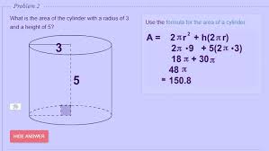 This is animation is a 3d visual explanation of how to calculate the surface area of a cylinder. Dale Copy Of Net And Surface Area Of A Cylinder Geogebra