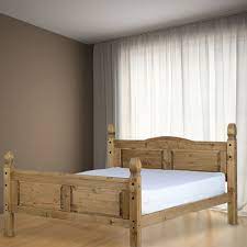 Corona Pine Double Bed 4ft 6in Bed