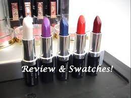 manic panic lipstick review swatches
