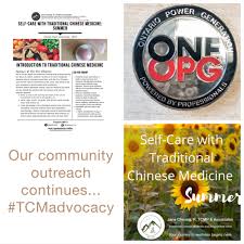 Currently, she is a registered acupuncturist (r.ac) with the college of traditional chinese medicine practitioners and acupuncturists of ontario. Self Care With Traditional Chinese Medicine Summer Ontario Power Generation Jane Cheung R Tcmp Associates Oshawa Tcm Clinic
