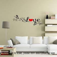 P S I Love You Wall Stickers