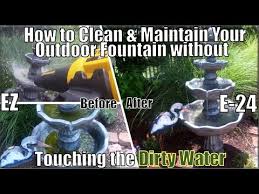 Remove Foam From A Garden Fountain