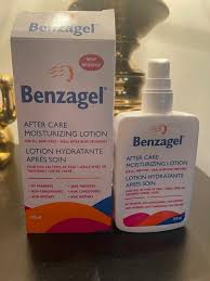 benzagel after care moisturizing lotion