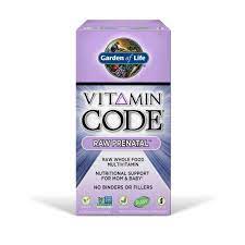 garden of life vitamin code raw
