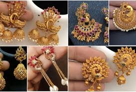Kundan earrings, big chandbali earrings golden,indian earrings,bollywood earrings ⭐⭐⭐5++ years plating guarantee,just keep away from moisture⭐⭐⭐ our most beautiful luxury chandbali. Biggest Earring Collection Archives Get Easy Art And Craft Ideas