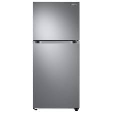 Samsung 17 6 Cu Ft Top Freezer Refrigerator With Flexzone Freezer In Stainless Energy Star Ice Maker