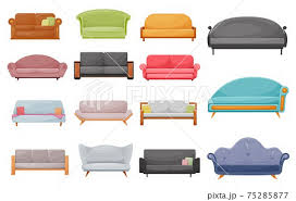 modern sofa clic or retro couch
