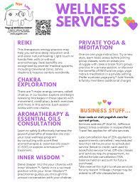 Wellness Services (Private) – Shanti Yoga Love 27 Wall St. Jefferson, OH