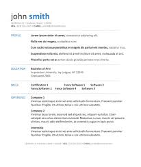 Microsoft Word Resume Template For Mac Bdbb Templates For Resumes