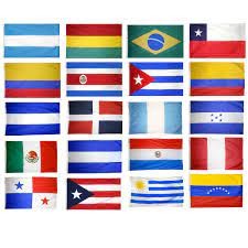 Flags depicting the southern cross. 20 Latin American Countries Complete Flag Set Flagandbanner Com