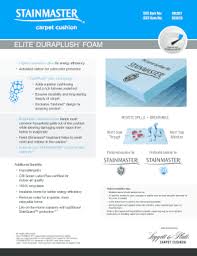stainmaster elite foam pad fill