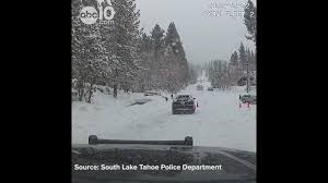 south lake tahoe police ambulance