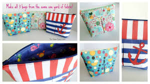 sew easy cosmetics bags you