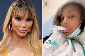 tamar braxton rushed to the hospital