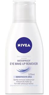nivea waterproof eye make up remover