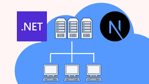 build a microservices app with net and