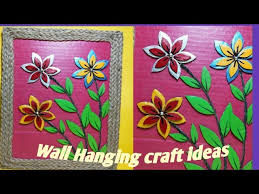 wall hanging craft ideas for home