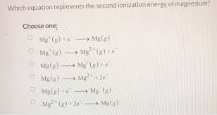 Solved Which Equation Represents The