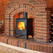 Artisan Brick Arch Inglenook Fireplace