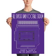 Kansas State Bill Snyder Family Football Stadium Poster Print 16x20 Or 8x10