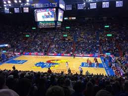 allen fieldhouse section 16 home of