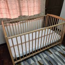 twins baby cot with mattress es