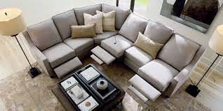 motion reclining fabric l sectional