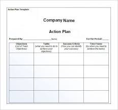 Sample Action Plan Template 12 Free Documents In Pdf Word Excel