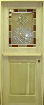 stained glass entrance doors