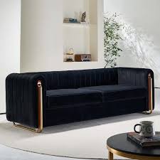 51 Black Couches That Blend Comfort And