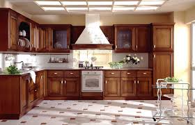 Decades ago, the kitchen was hidden in the back of the house. á‰ Modern Kitchen With Brown Cabinets Fresh Design