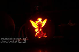 Tinkerbell Carving Pumpkin Templates Tinkerbell Pumpkin