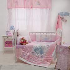 Disney Princess 4 Pc Crib Bedding Set