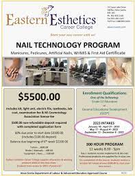 lcn canada east nail tech program