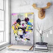 Canvas Wall Decor Mickey Mouse Disney